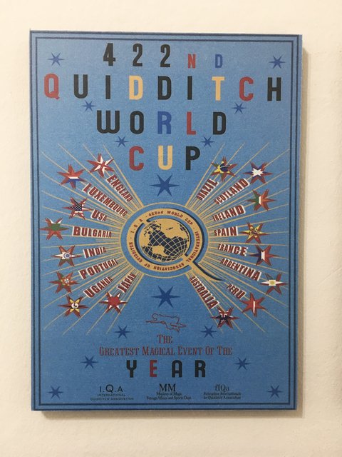 Cuadro Harry Potter Copa Mundial de Quidditch - comprar online
