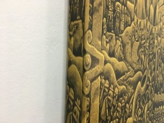 Cuadro Mural Grim Fandango en cuerina premium - comprar online