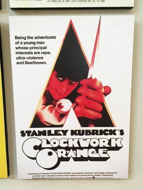 Combo 4 cuadros Stanley Kubrick