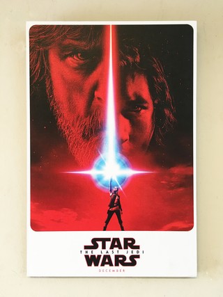 Cuadro Star Wars Episodio VIII: The Last Jedi Teaser Poster - Deco Delorean