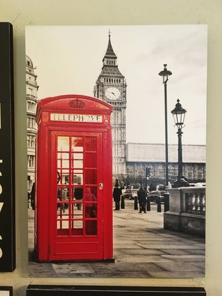 Combo 4 cuadros Londres Vintage - tienda online