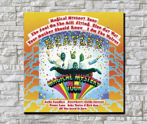 Cuadro The Beatles Magical Mistery Tour - comprar online