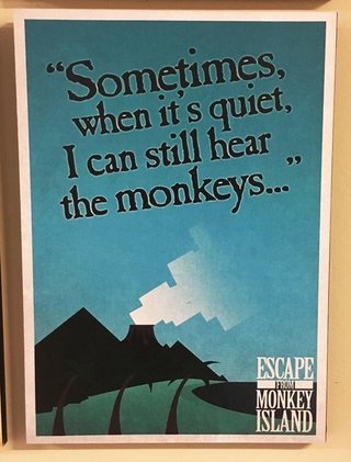 Combo 4 cuadros Monkey Island (20x28 c/u) - tienda online