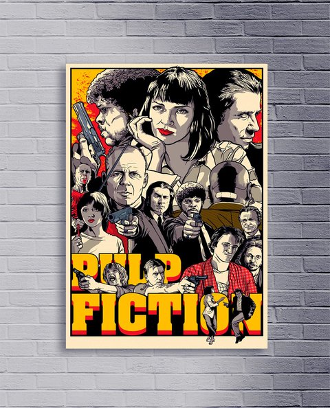 Cuadro Pulp Fiction AC 008 - Tarantino