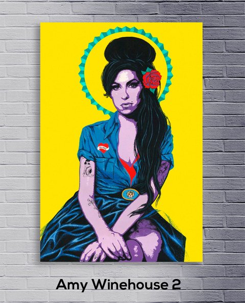 Cuadro Amy Winehouse 02 - comprar online