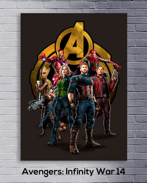 Cuadro Avengers: Infinity War 14 - comprar online