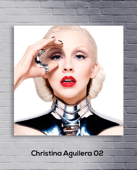 Cuadro Christina Aguilera 02 - comprar online