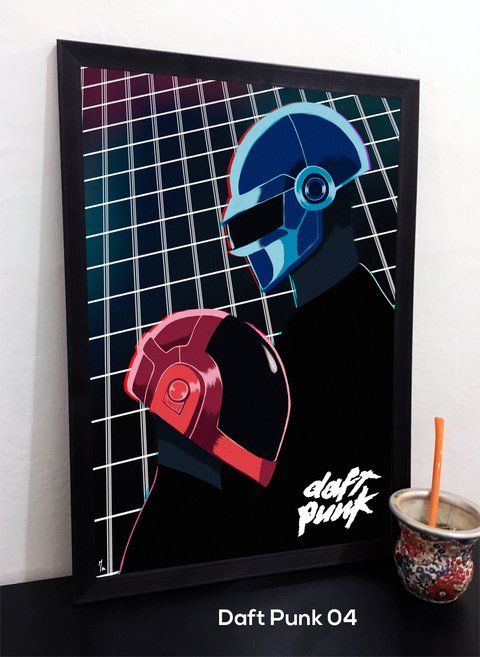 Cuadro Daft Punk 04 - comprar online