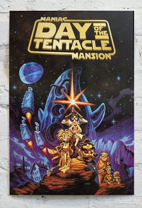 Cuadro Day of the Tentacle Star Wars