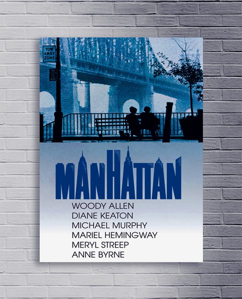 Cuadro Woody Allen Manhattan 1 - comprar online