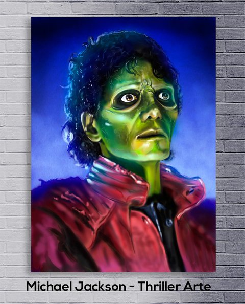 Cuadro Michael Jackson - Thriller Arte - comprar online
