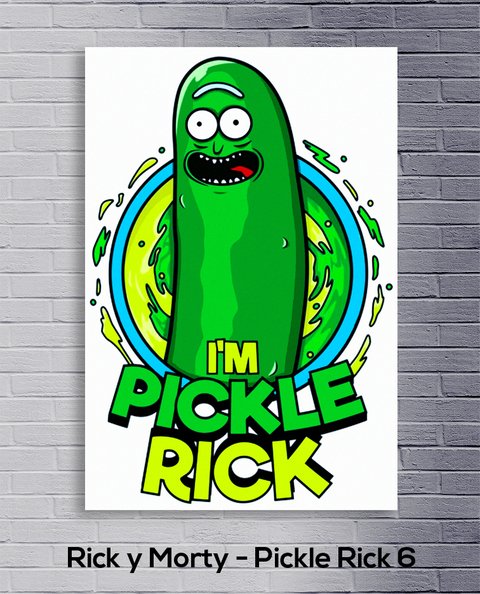 Cuadro Rick y Morty - Pickle Rick 6 - comprar online