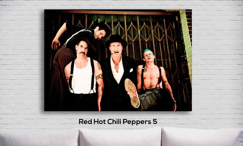Cuadro Red Hot Chili Peppers 5 - comprar online