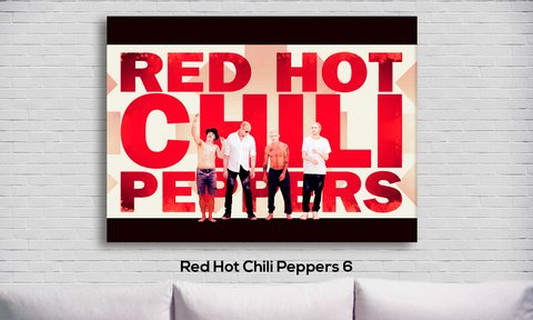 Cuadro Red Hot Chili Peppers 6 - comprar online