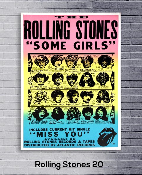 Cuadro The Rolling Stones 20 - comprar online