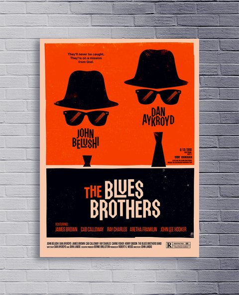 Cuadro The Blues Brothers - comprar online