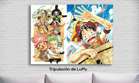 Cuadro Tripulación de Luffy - comprar online
