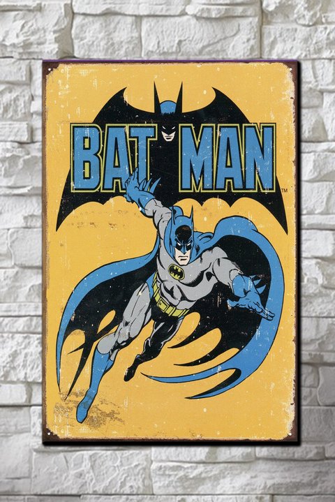 Cuadro Batman Vintage - comprar online