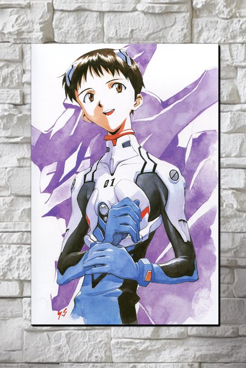 Cuadro Evangelion Shinji Ikari - comprar online