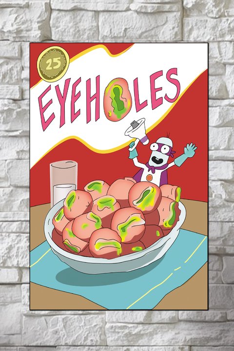 Cuadro Rick y Morty Eyeholes - comprar online