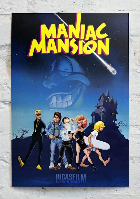 Cuadro Maniac Mansion