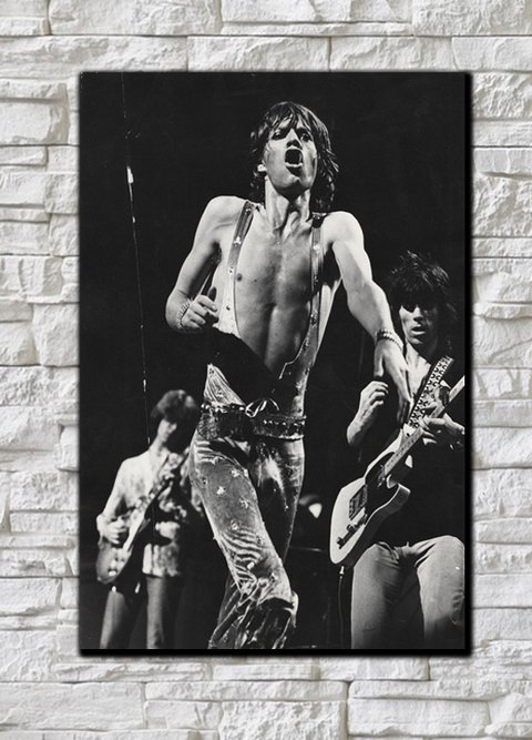 Cuadro The Rolling Stones Mick Jagger - comprar online