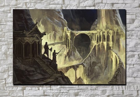 Cuadro Las Minas de Moria - comprar online