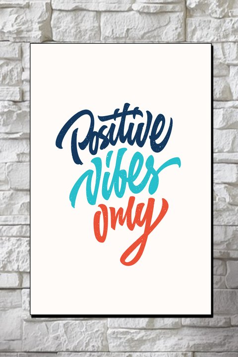 Cuadro Positive Vibes Only - comprar online