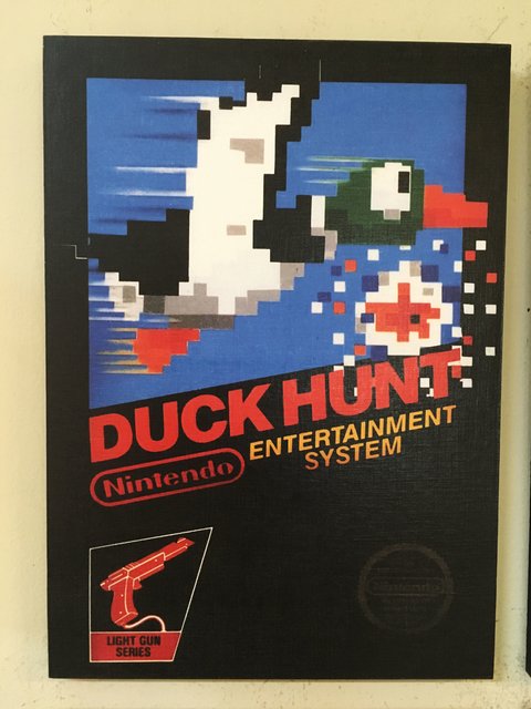 Cuadro Nintendo Duck Hunt - comprar online