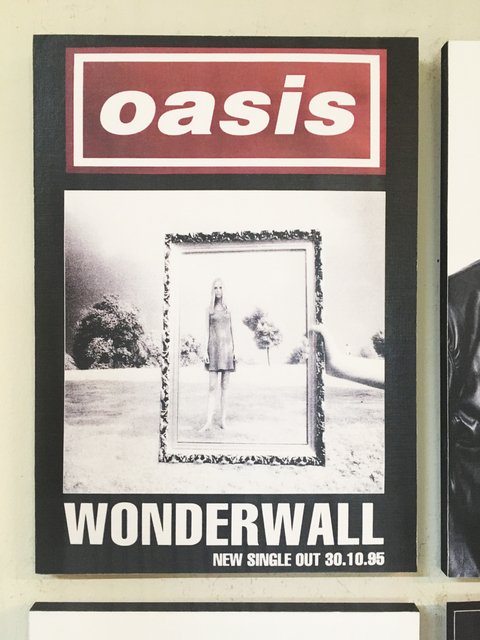 Cuadro Oasis Wonderwall - comprar online