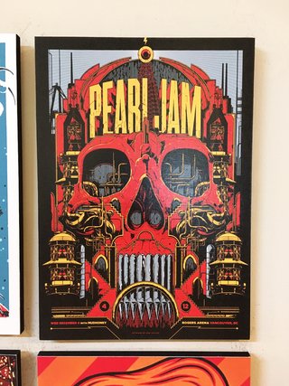 Combo 4 cuadros Pearl Jam - tienda online