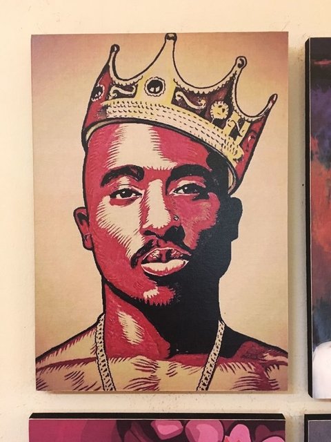 Cuadro Tupac Shakur en internet