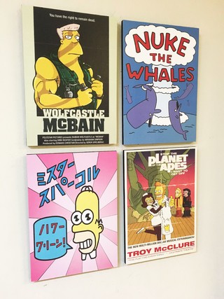Combo 4 cuadros Los Simpsons Posters C - comprar online