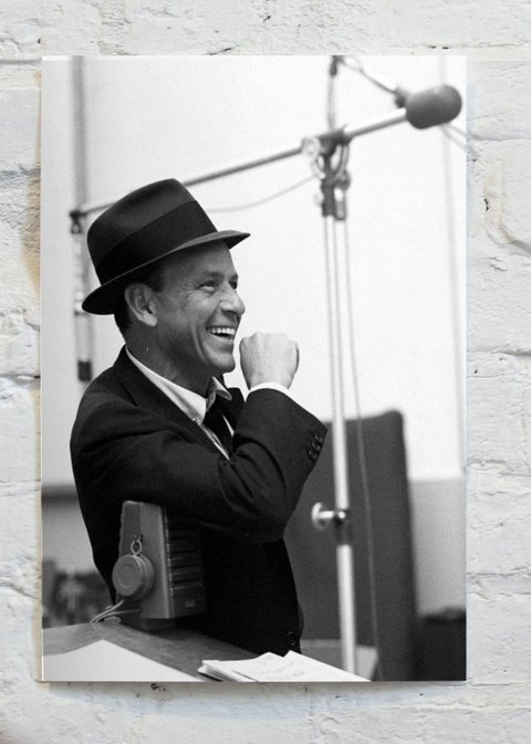 Cuadro Frank Sinatra sonriendo