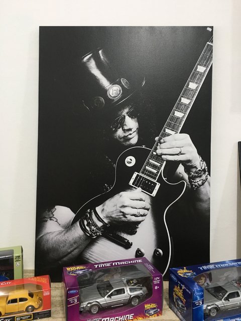 Cuadro Slash tocando la guitarra - comprar online