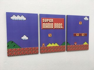 Cuadros - Tríptico Super Mario C - comprar online