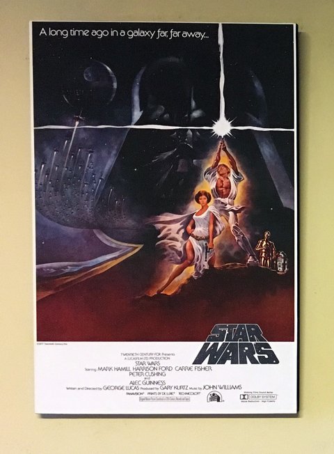 Cuadro Star Wars Poster 1977