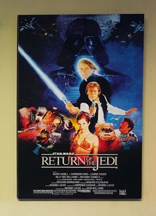 Cuadro Star Wars El Retorno del Jedi Poster 1983 - comprar online