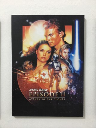Combo 6 cuadros Star Wars Episodios 1 a 6 - tienda online