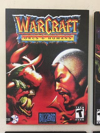 Combo 4 cuadros Warcraft - Deco Delorean