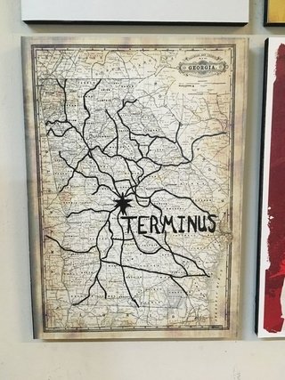 Combo 4 cuadros The Walking Dead 20x28 cm cada uno - tienda online