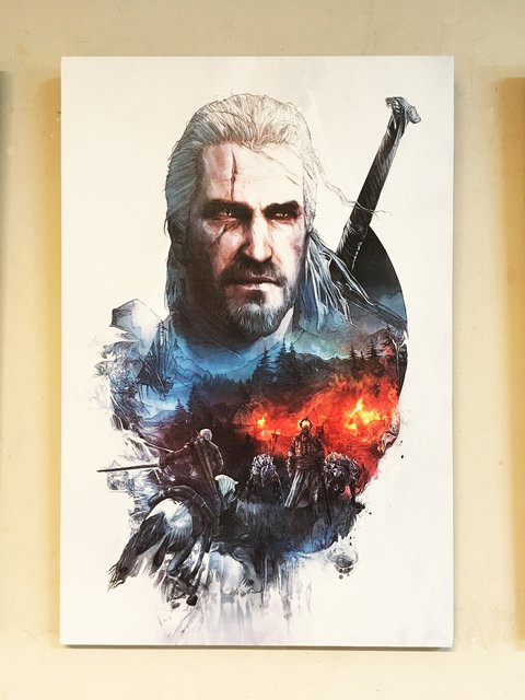 Cuadro The Witcher B - 02 - comprar online