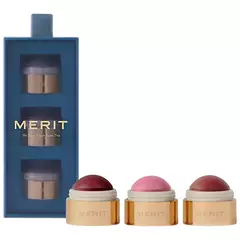 Merit The Mini Flush Balm Trio