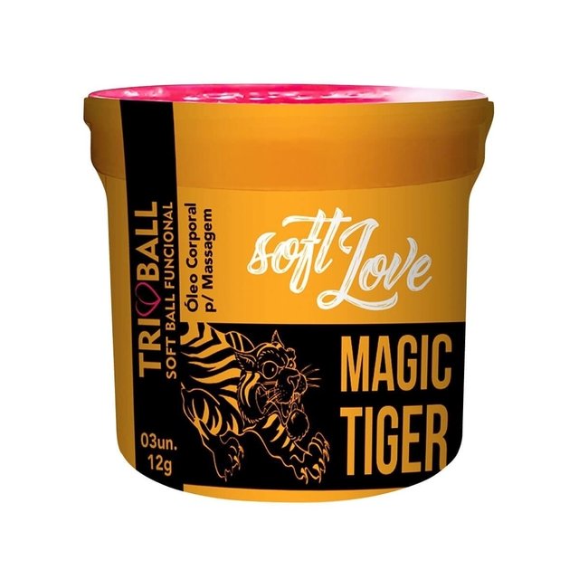 Bolinha Explosiva - Soft Ball Magic Tiger Deliciosos Choques - 3 unidades - comprar online