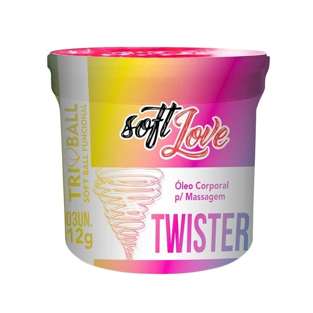 preço Bolinha Explosiva - Soft Ball Twister Incríveis Sensações - 3 unidades 