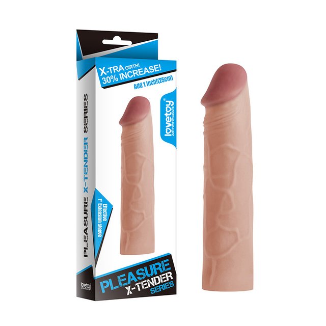 Capa Peniana Extensora Pleasure X-Tender + 2,5cm