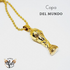 Collar Copa del Mundo Dorado