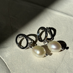 Aros con perlas - comprar online