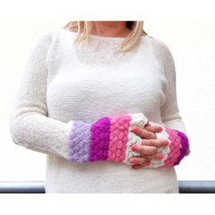 Sweater lana mohair arco iris degrade natural - tienda online