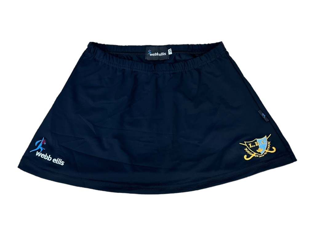 Pollera de Hockey Negra Sin Calza Liceo RC Mendoza